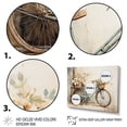thumbnail image 3 of Designart "Bicycle Calm Pedaling II" Transportation Floater Framed Wall Art Print, 3 of 7