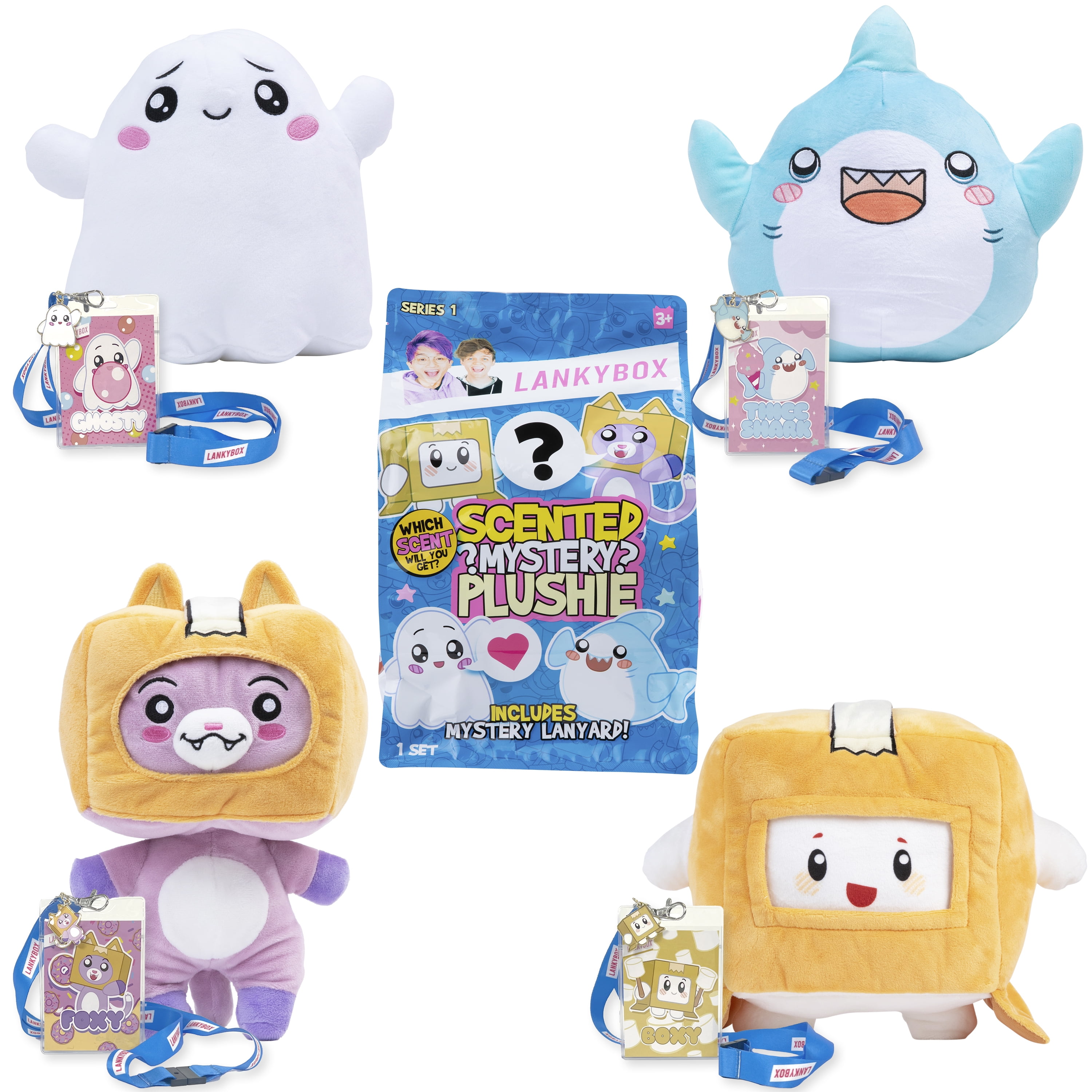 LankyBox, Scented Mystery Plushie, Multicolor, with Surprise