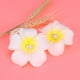 thumbnail image 5 of EeaseMX 8 horquillas de frangipani con perlas para el pelo, pasador de novia, accesorio para el pelo para mujer., 5 of 7