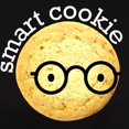 thumbnail image 3 of CafePress - Smart_Cookie_Blk T Shirt - Women's Traditional Fit Dark T-Shirt, 3 of 4