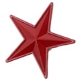 thumbnail image 3 of Broche de estrella de estilo chino vintage Pin de solapa de aleación de zinc elegante para mujer Broche rojo de estrella de cinco puntas retro para moda y decoración, 3 of 8