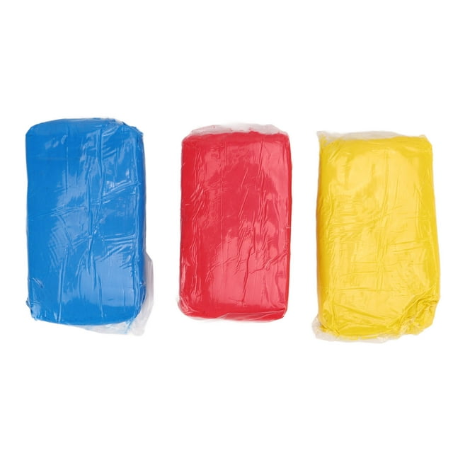 Pâte à Modeler, Pâte à Modeler à Texture Forte Séchage à l'Air 3 Pcs Forme Facile Séchage à l'Air Bricolage Faite à la Main pour Pâte à Modeler