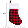 thumbnail image 3 of EUDIDV Christmas Products 1PC Christmas Stocking Decorations Bag Christmas Tree Hanging Candy Gift Bags Festive Supplies, 3 of 5