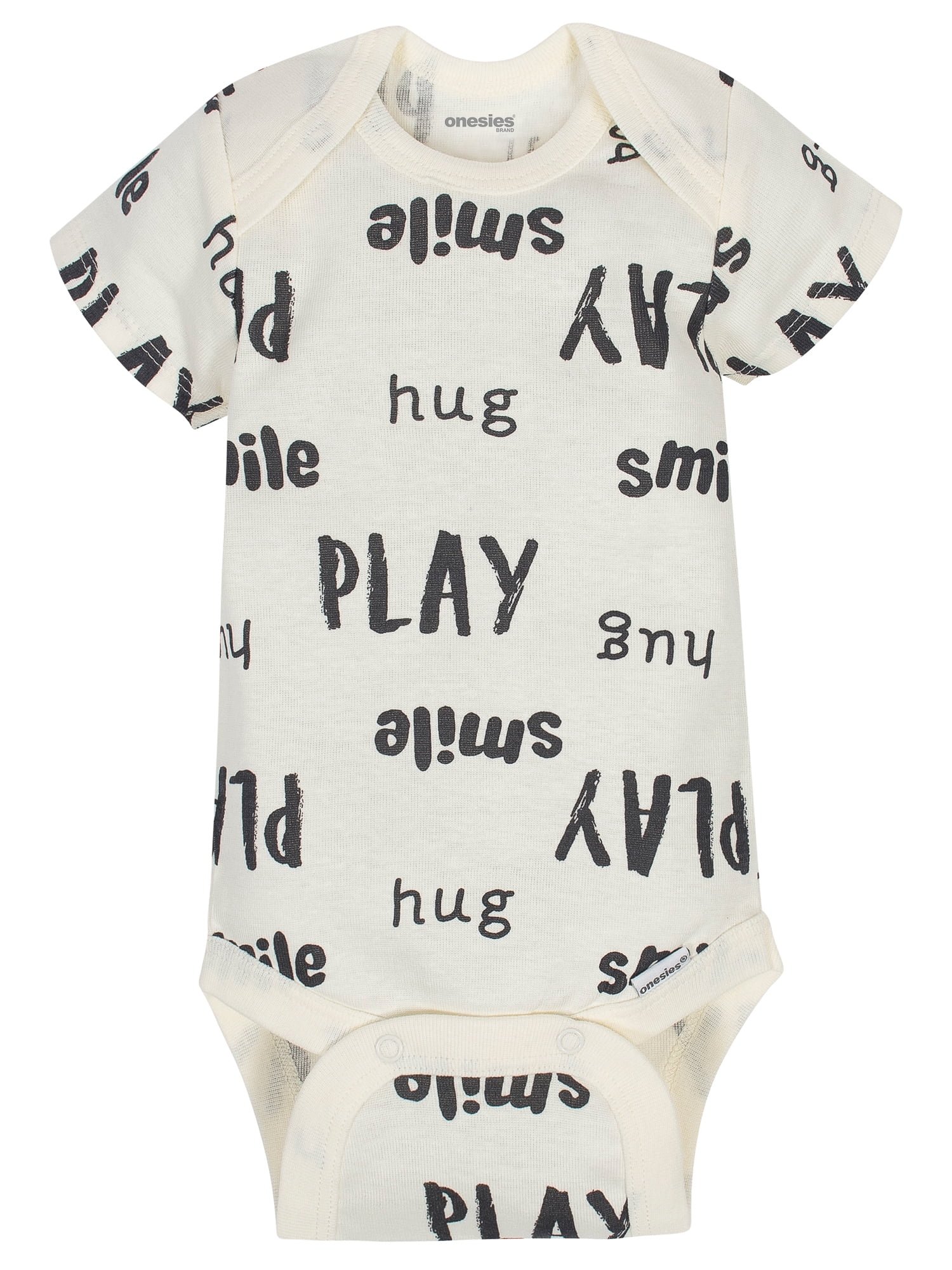 Onesies® Brand Baby Boy or Girl Gender Neutral Short Sleeve Onesies Bodysuits, 8-Pack, Sizes Newborn-12M