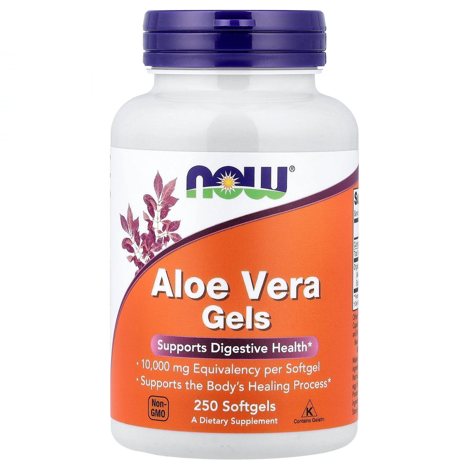 Now Foods Aloe Vera Gels, 250 Softgels
