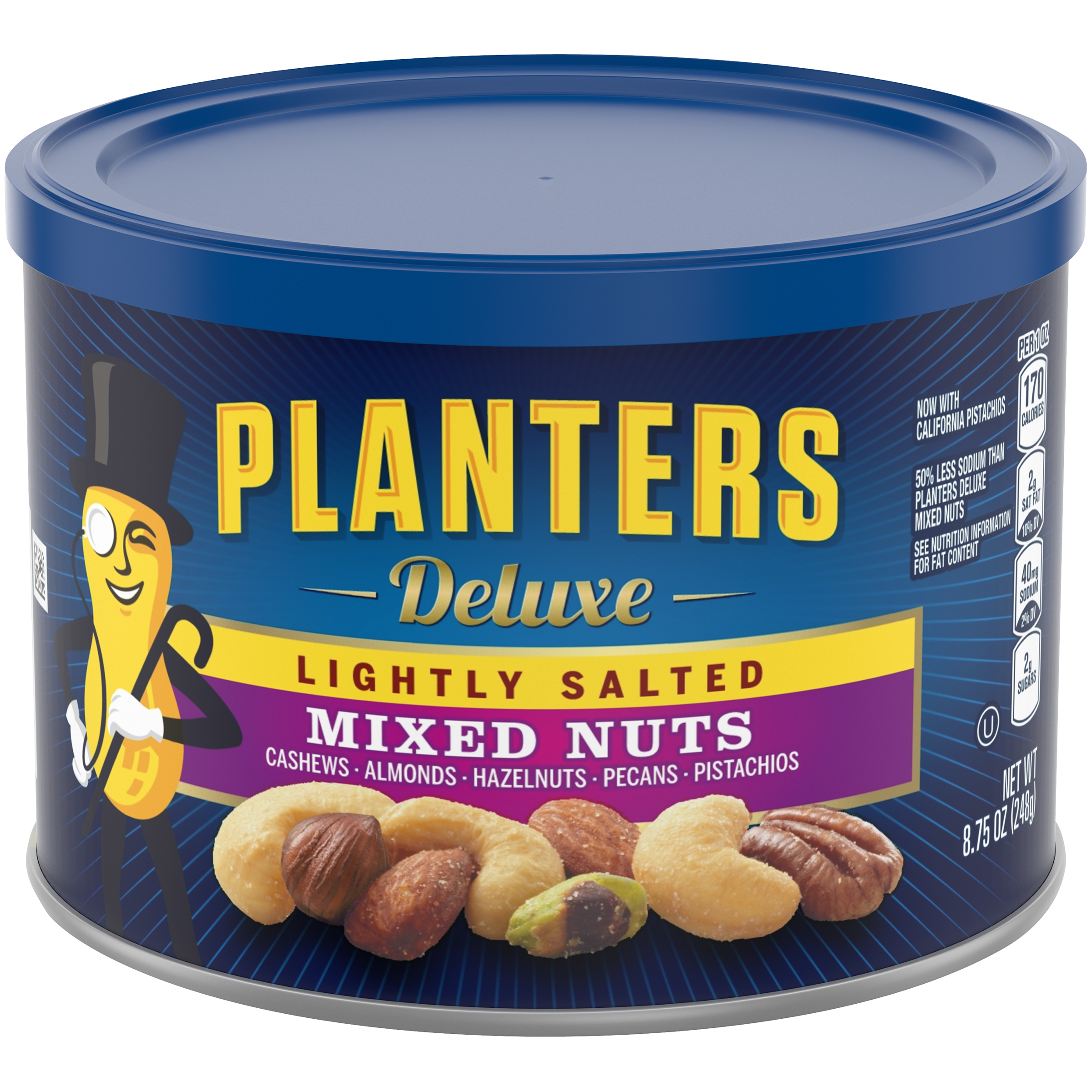 (6 Pack) Planters Honey Mixed Nuts, 10 Oz Canister