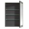 thumbnail image 3 of AVANITY  22 in. Allie Mirror Cabinet - 22"W x 28"H Twilight Gray with Gold Trim Painted, 3 of 5