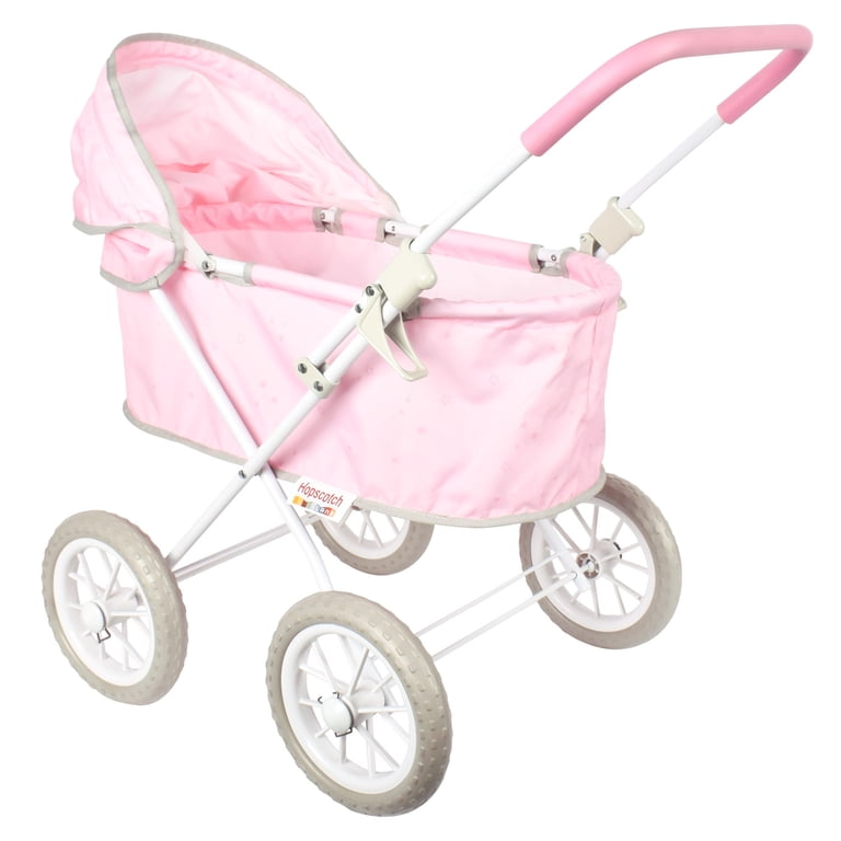 Hopscotch Lane My Baby Doll's Luxury Pram Stroller Pink photo 2