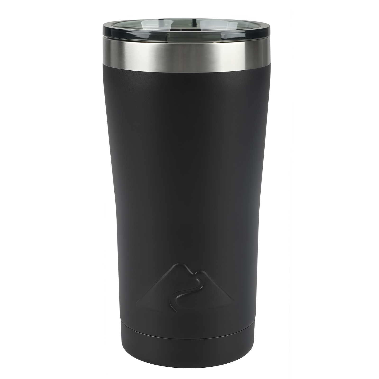 (paquete de 3) Vaso térmico de acero inoxidable de 22 oz con aislamiento al vacío, color negro 2