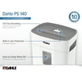 thumbnail image 6 of Dahle PaperSAFE PS 140 Paper Shredder, Oil Free/Hassle Free, Jam Protection, 10 Sheet Max, Level P-4, 6 of 11