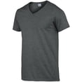 thumbnail image 5 of Gildan T-Shirt à Manches Courtes à Col en V Style Doux pour Hommes, 5 of 5