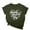 Army Green, variant on Inverlee Womens St Patricks Day Tshirts Lucky Four Leaf Clover Print T Shirts Oversized Short Sleeve Shirts Blouses Ireland Clothes Crew Neck Dressy Casual T-shirt Tops