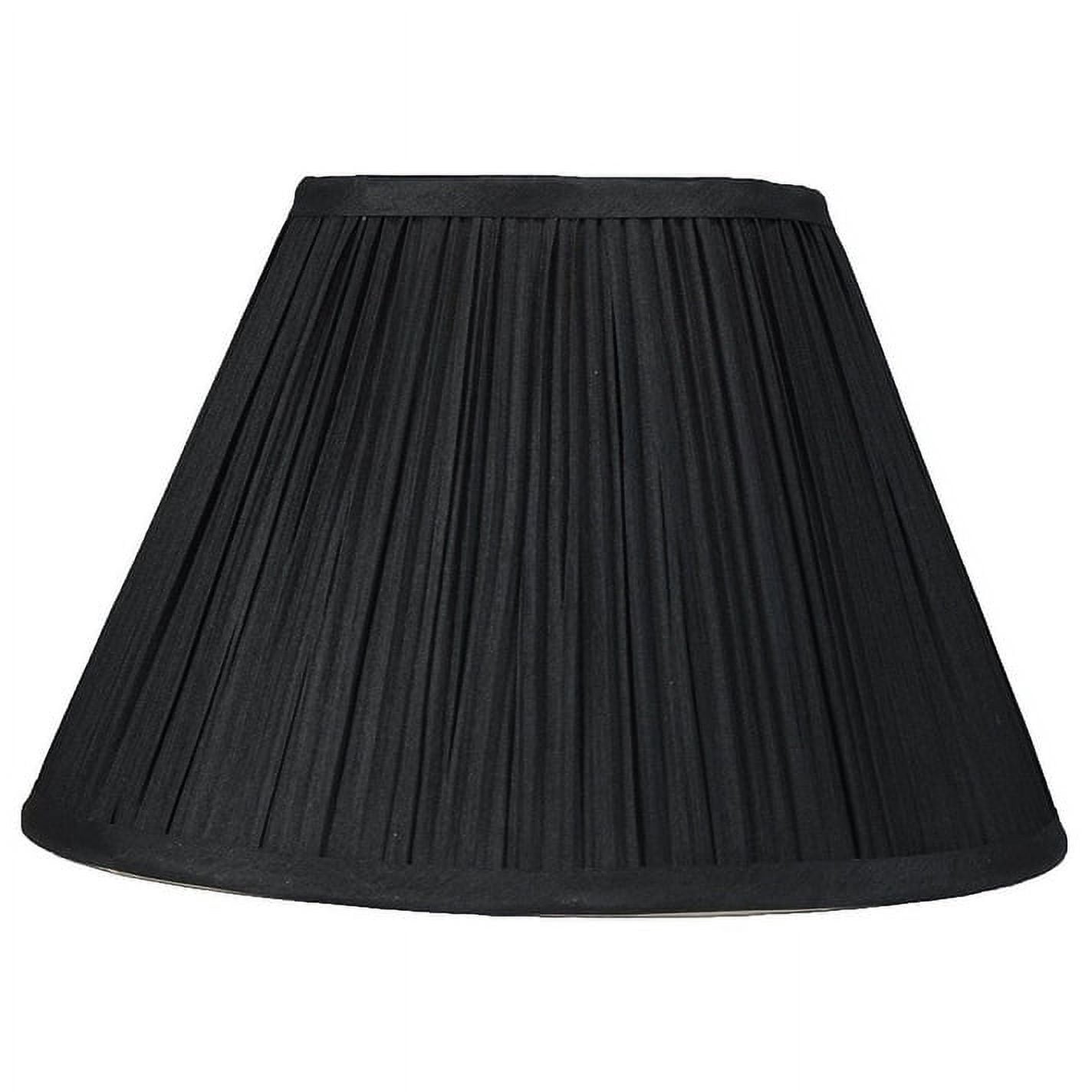 Urbanest Mushroom Pleated Lamp Shade, 6x12x8", Burgundy