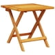 thumbnail image 1 of Mesa auxiliar de jardín VidaXL de madera maciza de acacia 40x40x40 cm, 1 of 8
