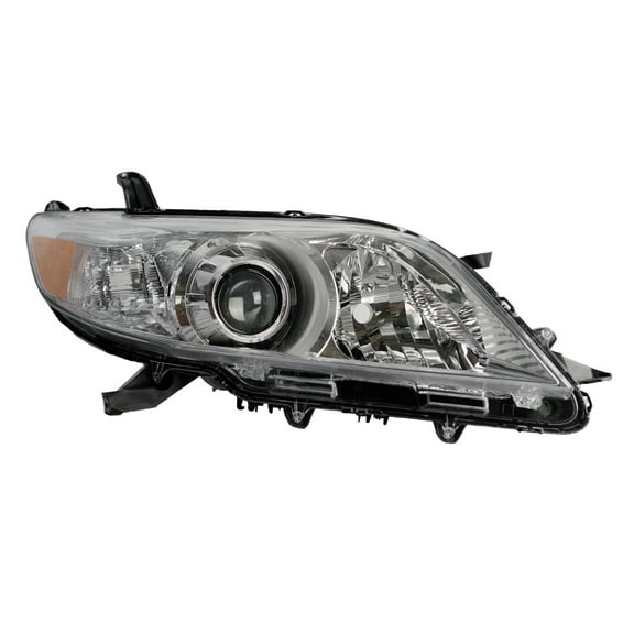 KAI New OEM Replacement Passenger Side Headlight Lens And Housing, Fits 2011-2014 Toyota Sienna
