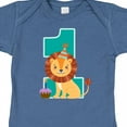 thumbnail image 4 of Inktastic First Birthday Boy Lion 1 Year Old Boys or Girls Baby Bodysuit, 4 of 5