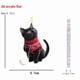 thumbnail image 4 of Seyotauo Black Cat Car Rearview Mirror Accessories, 2D Flat Acrylic Pendant Car Rear View Mirror Charm, Christmas Tree Hanging Ornament, Car Interior Accessories Decor Present for Window, 4 of 9