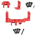 thumbnail image 6 of JWQFBC Front Axle Servo Mount Bracket Aluminum Alloy Servo Seat Spare Parts Mount Stand Red, 6 of 9