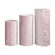 thumbnail image 1 of 3 cubiertas para soportes cilíndricos, cubierta para pedestal, cubierta elástica para pilares de exhibición de mesa de postres, cubierta para pilares Rosa, 1 of 8