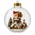 thumbnail image 3 of LOWLHOME Clearance！Glowing Christmas Story Ornament, Light-Up Mini Holiday Scene with Warm LED Light, Festive Keepsake Gift for Home Christmas Party Decoration，#E, 3 of 8