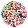 thumbnail image 2 of 55Pcs Cute Cartoon Vinyl Stickers for Kids Scrapbooking, Funny Movie Waterproof Decals for Teens, Laptop, Diary, Luggage, Skateboard, 2 of 8