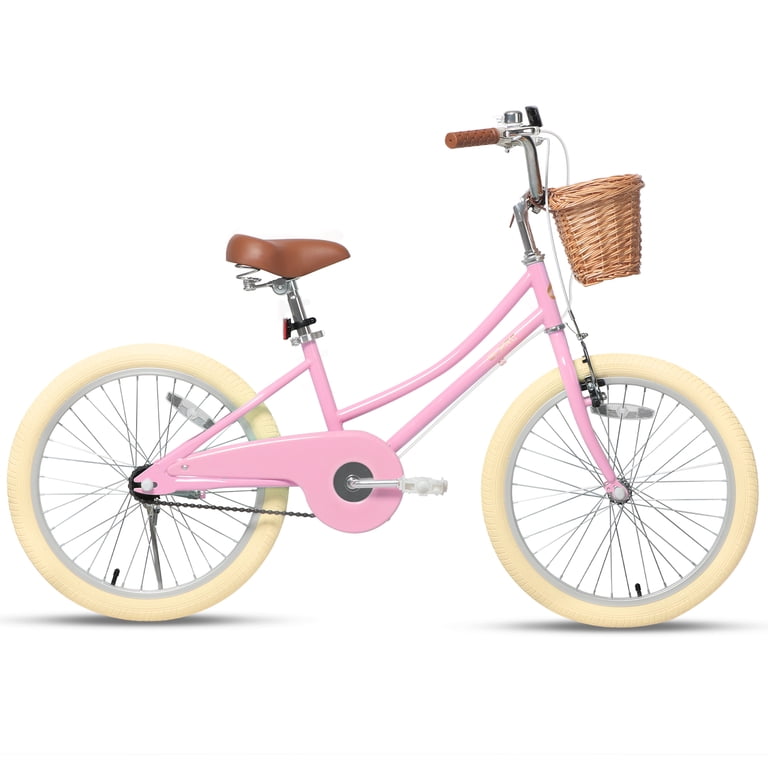 Glerc 20 Inch Kids Girls Bike for 7 8 9 10 11 12 13 Years Old