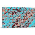 thumbnail image 1 of ARTCANVAS Teal Brown Tan Shapes Modern Canvas Art Print - Size: 40" x 26" (0.75" Deep), 1 of 9