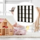 thumbnail image 5 of Estantería de casa de muñecas a escala 1:12, muebles en miniatura, juguete, estantería en miniatura para dormitorio Negro, 5 of 7