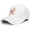 White, variant on 250th Anniversary USA White Baseball Hat Featuring Printed Patriotic Theme with Lightweight Construction and Adjustable Strap