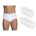 thumbnail image 4 of Fruit Of The Loom Mens Dual Defense Classic Briefs 9 Pack, S, White, 4 of 12