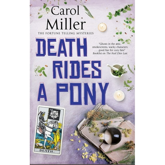 Fortune Telling Mystery Death Rides a Pony, Book 2, (Paperback)