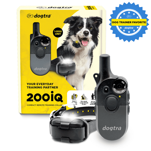 Dogtra 200iQ Professional Remote Training E Collar - 1/2 Mile, Waterproof, Dogs 10 lbs