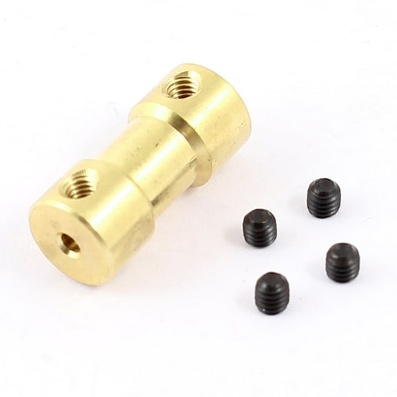 2.3mm x 2mm RC Airplane Model Toy Brass Motor Shaft Coupling Coupler Connector