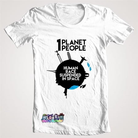1 Planet 1 People - T-Shirt - Small