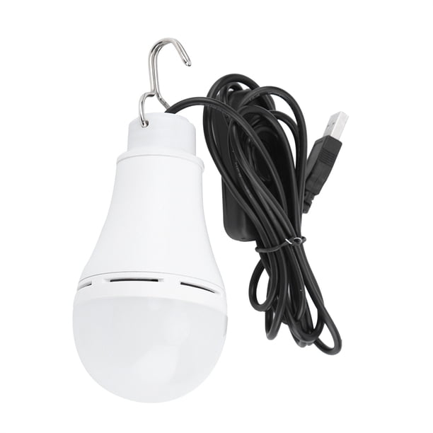 Lámpara de bombilla USB, luz LED USB portátil para exteriores, luz de campamento USB, luz de noche USB multifuncional