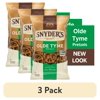 (3 pack) Snyder's of Hanover Olde Tyme Pretzels, 16 oz Bag