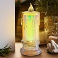 thumbnail image 5 of Christmas LED Candles, Electronic Candle Lights, Multicolor Flickering Flameless Battery Operative Tea Lights, Desktop Bedroom Birthday Party Home Decorations, 5 of 7