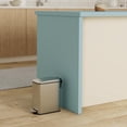 thumbnail image 2 of Bote de basura SONGMICS de acero inoxidable de 5 litros con tapa para baño, 2 of 8