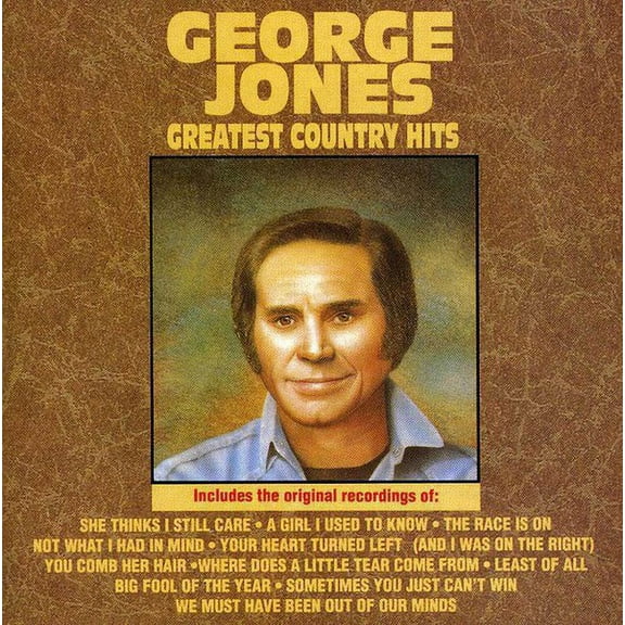 George Jones - Greatest Country Hits - Music & Performance - CD