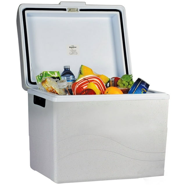 Koolatron Glacière/chauffe-Plat Électrique 12 V 42 L (45 qt), Conception Bidirectionnelle, Gris
