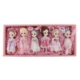 thumbnail image 4 of Doll Body 3D Big Eyes Realistic Eyelash Girl Dolls con caja Cumpleaños estilo 1 Zulema muñeca bjd cuerpo de niña, 4 of 8