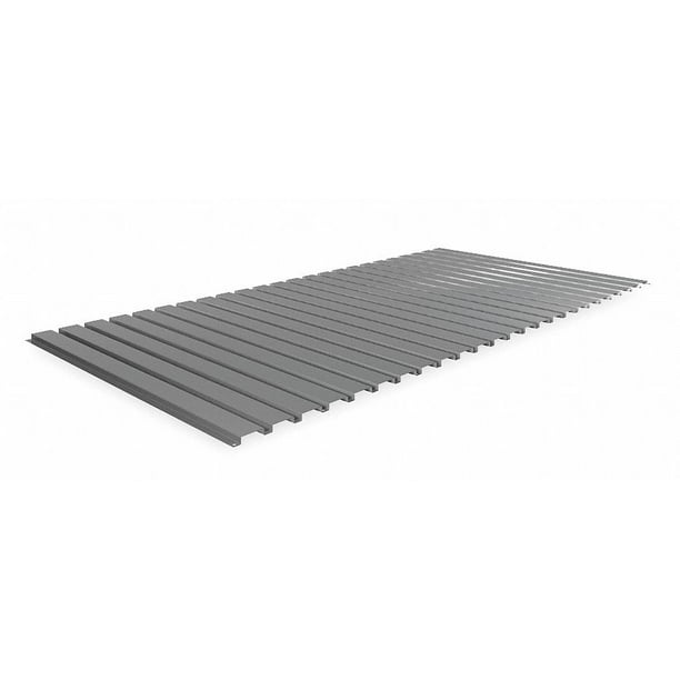Tennsco Decking Ribbed Steel Pwdr Coat 72 W 36 D Bsd 7236 Walmart Com Walmart Com