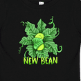 thumbnail image 4 of Inktastic New Bean Cute Sleeping Bean in Leaves and Vines Boys or Girls Baby T-Shirt, 4 of 5
