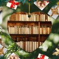 thumbnail image 3 of Adornos Estante Biblioteca Plano 2 Caras en Forma Corazón Acrílico Regalo para Amantes Los Libros, 3 of 9