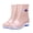 Brown, variant on IUJSOY Ankle Rain Boots for Women Short Boots Elastic Slip on Lightweight Comfortable Garden Outdoor Shoes