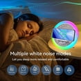 thumbnail image 3 of Reloj Despertador Portátil con Bluetooth, Altavoz con Luz LED, Carga Inalámbrica de 15 W, Sonido , Ayuda para Dormir y Reproductor de Música., 3 of 5
