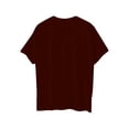 thumbnail image 4 of NAMTYQX Floral Tops for Women Oversized Crewneck Cool Bedrucken Relaxed Fit Lounge Stretch Short Sleeve Pattern Shirts for Women Trendy Summer Red Size M, 4 of 5