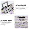 thumbnail image 3 of Disketp Lavender Flowers Elastic Travel Luggage Cover Travel Suitcase Protective Cover For Trunk Case Apply To 18''-32'' Suitcase Cover-Small, 3 of 7