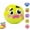 Cyan, variant on New Smushers Squishy, Cute Easy Squeezy Funny Face Squishy Stress Balls, Stress Relief Desk Accessory for Adults