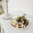 thumbnail image 5 of Wooden Christmas Candle Holder - Festive Holiday Decor for Tabletop, Wedding, Party, Home Decoration - Durable Movable Cup Candlestick Centerpiece for Living Room, Bedroom, Dining Room, 5 of 6